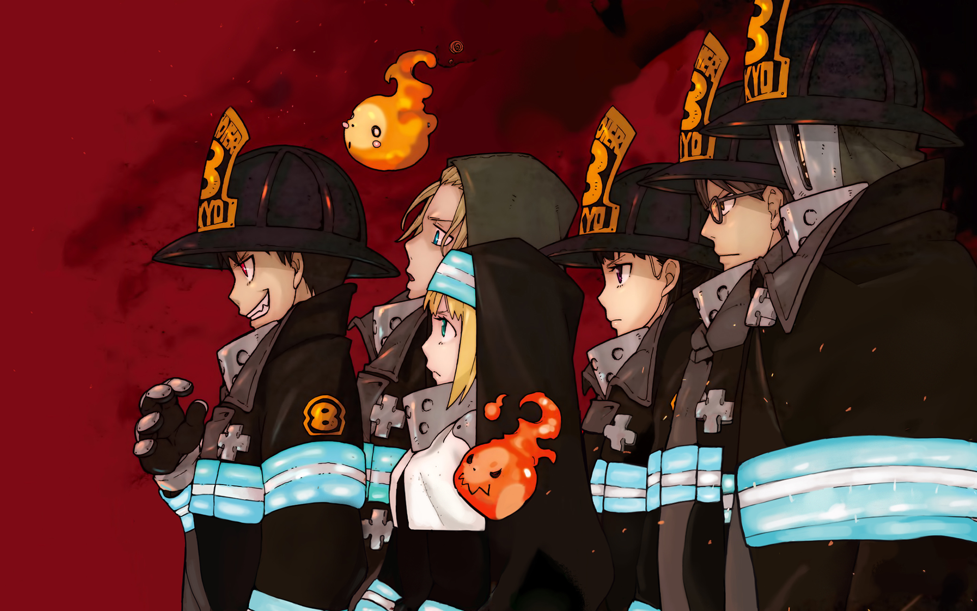 Fire Force wallpaper  Cool anime wallpapers, Anime classroom, Anime films