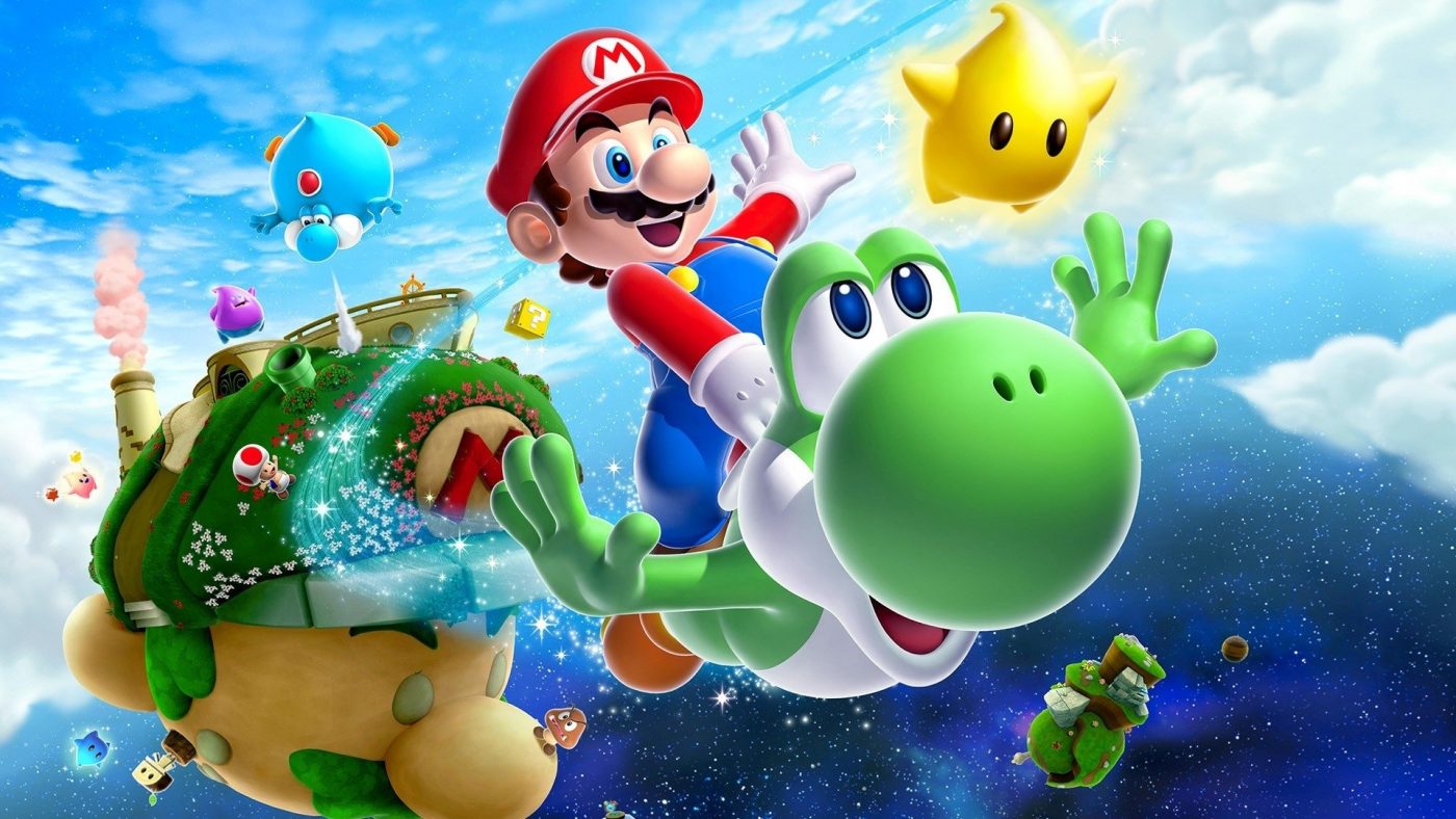 is mario galaxy on switch