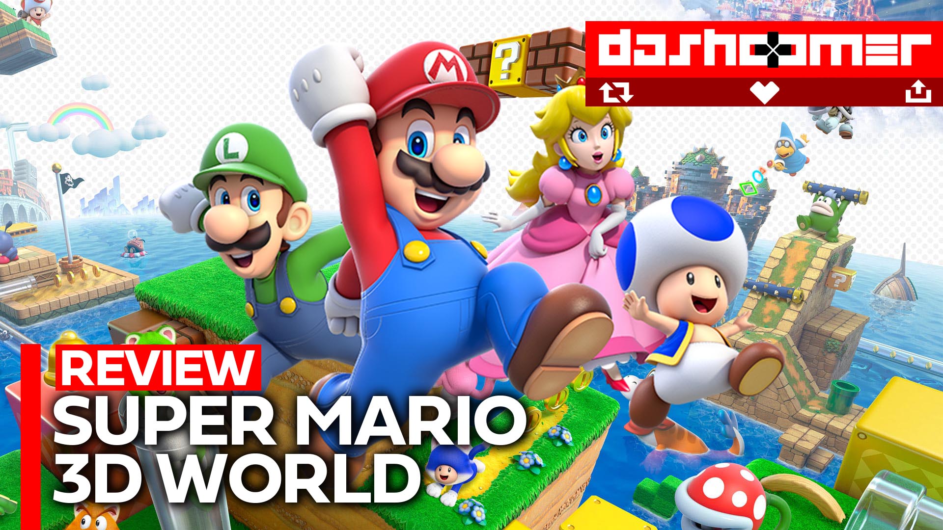 Super Mario 3D World + Bowser's Fury tech analysis: classic port