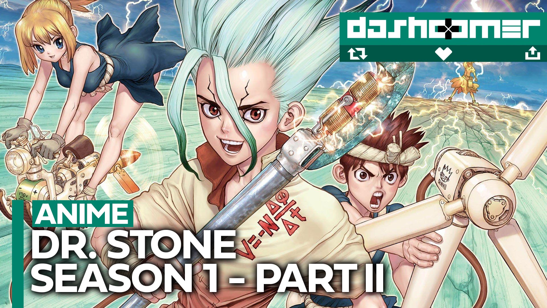 Crunchyroll 'DR STONE' Season Two Streaming Info | Hypebeast