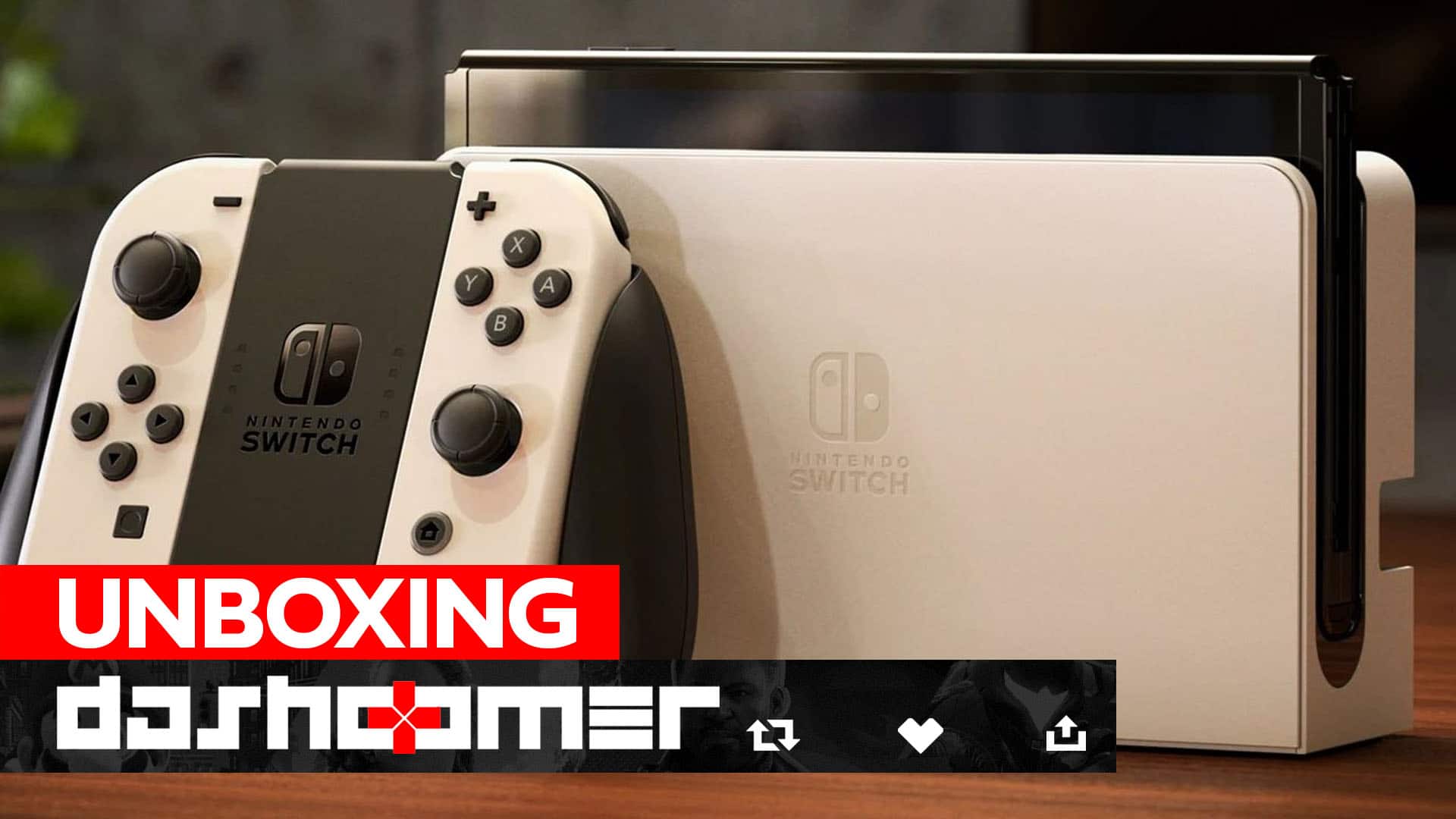 Nintendo Switch Oled Unboxing First Impressions Dashgamer Com