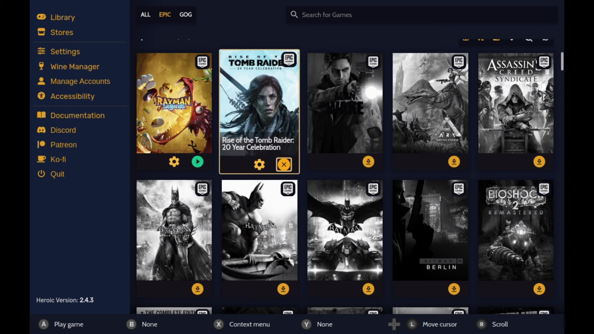 How to install Epic Games Store on Steam Deck  Heroic Games Launcher  #steamdeck #epicgamesstore 