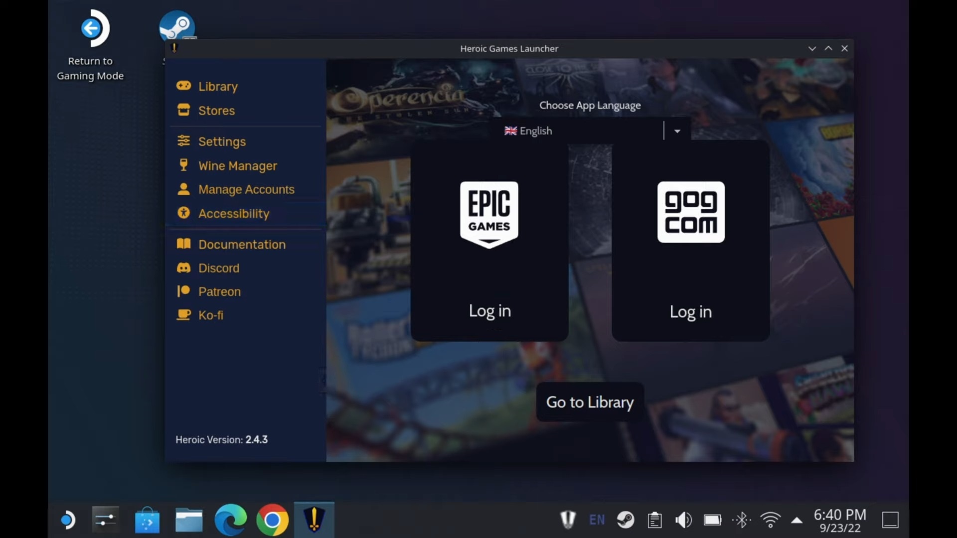 How to install Epic Games on Steam Deck ⚙️ 